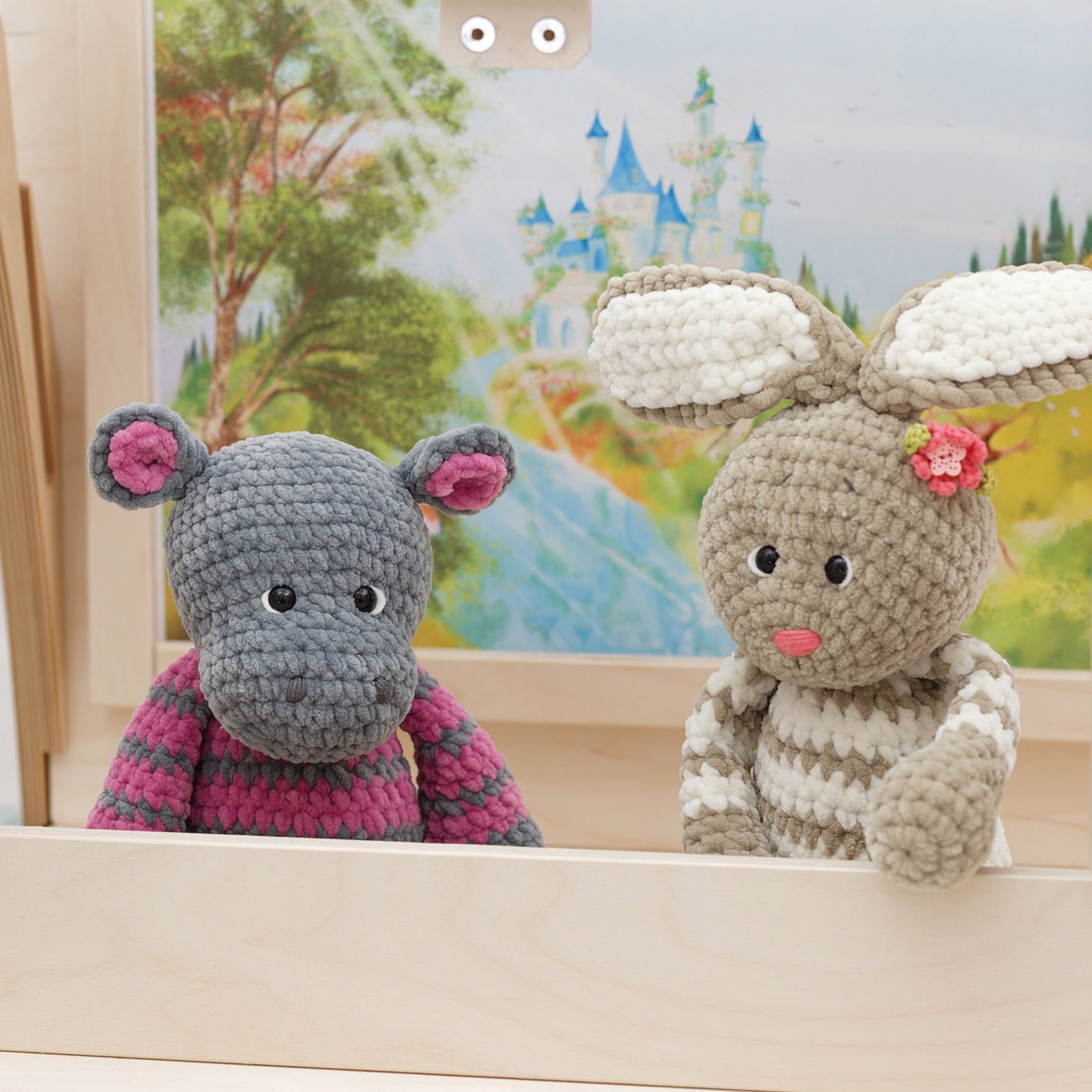 Theater mit Figuren Spielen