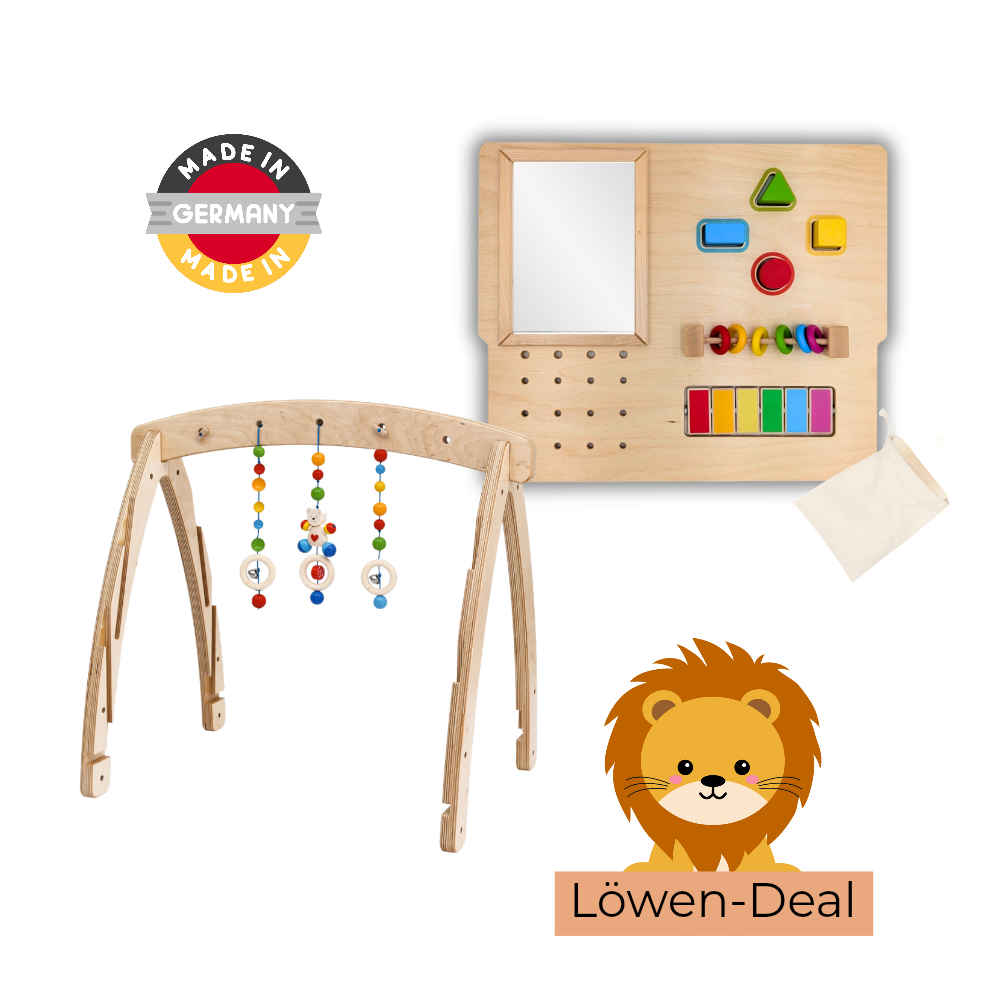 LEuLI Spielbogen Starterset 0-2 Jahre