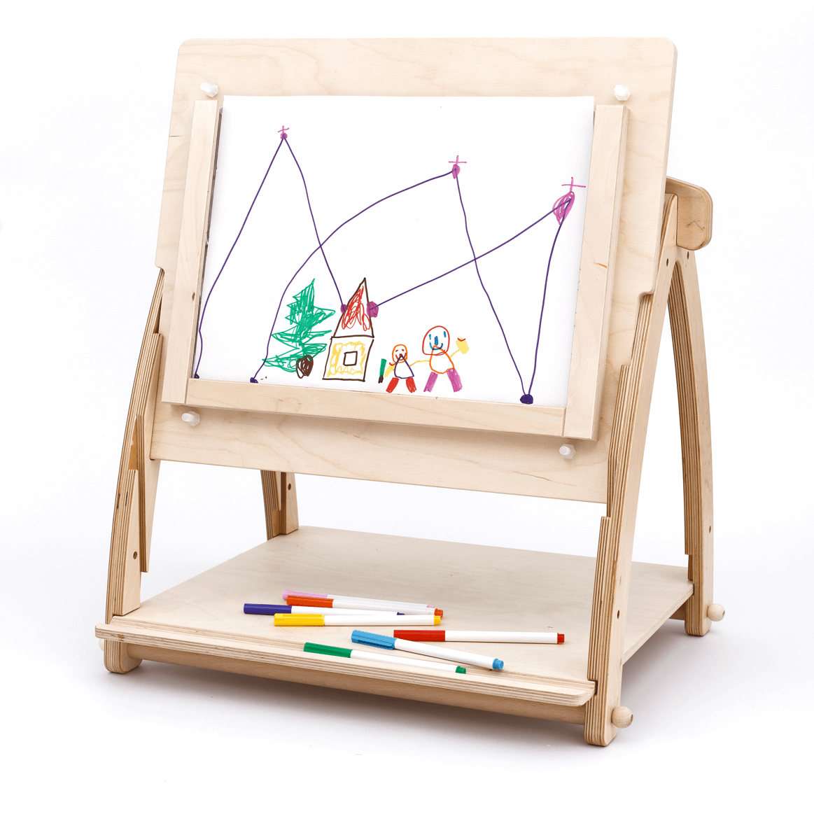 Malen mit Spielbogen Kinder
